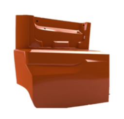 Conjunto Tampa de Estribo DAF CF (LD e LE) — PN 0916513